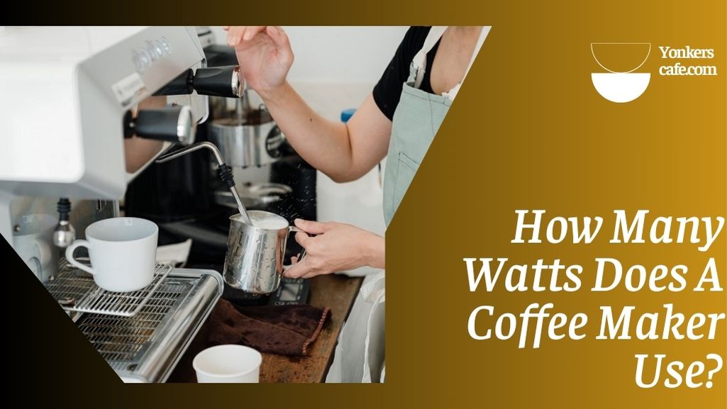 how many watts does a coffee maker use